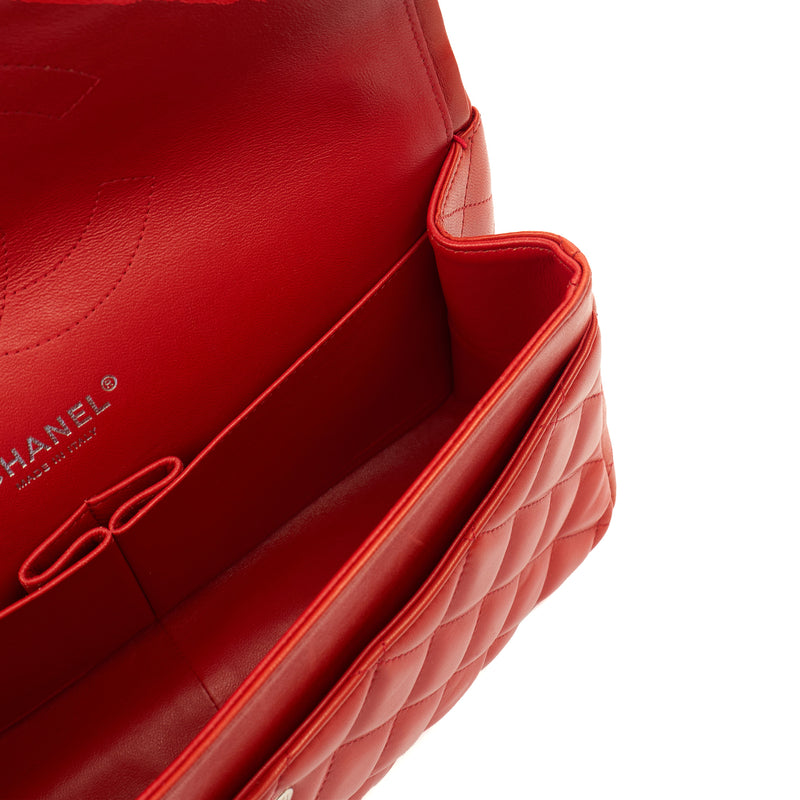 Picture of Chanel Shoulder Bag Classic Double Flap - Large in Red, Lambskin Leather