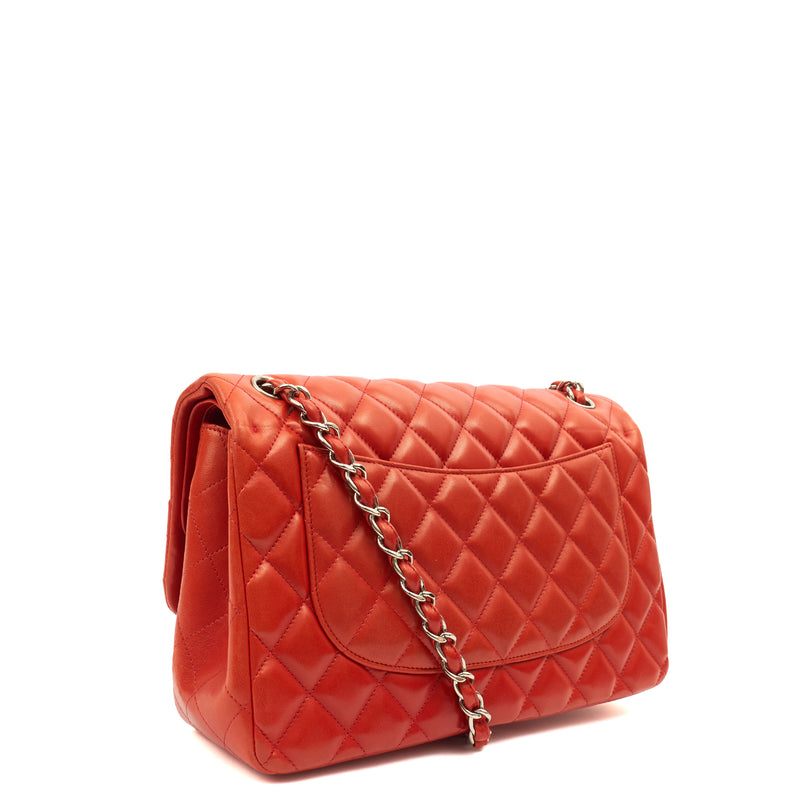 Picture of Chanel Shoulder Bag Classic Double Flap - Large in Red, Lambskin Leather