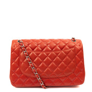 Picture of Chanel Shoulder Bag Classic Double Flap - Large in Red, Lambskin Leather
