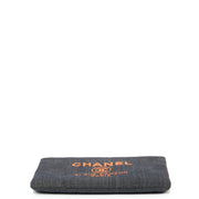 Picture of Chanel Clutch Pouch in Navy, Fabric