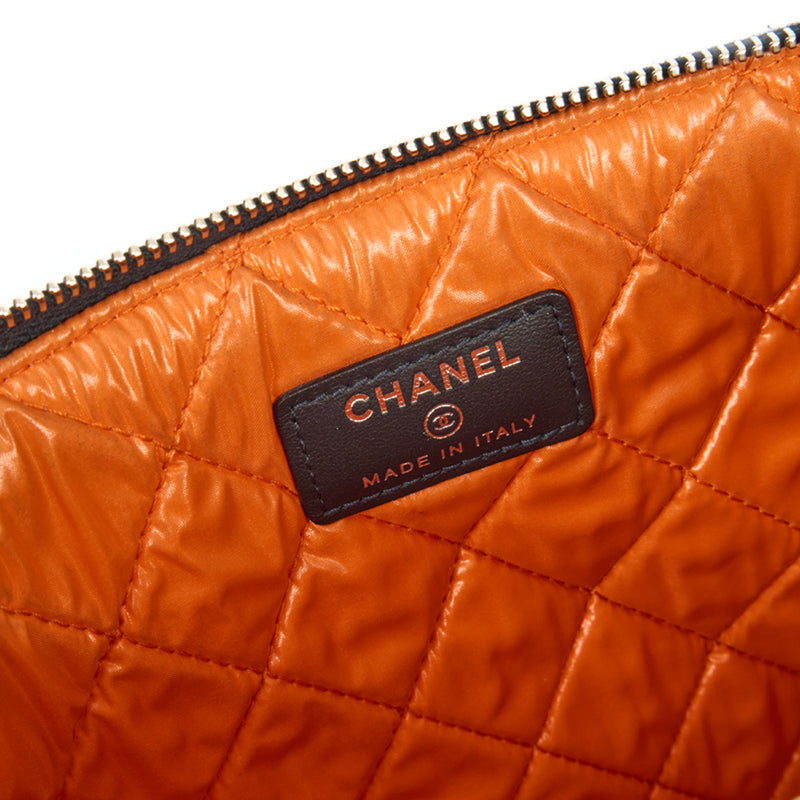 Picture of Chanel Clutch Pouch in Navy, Fabric