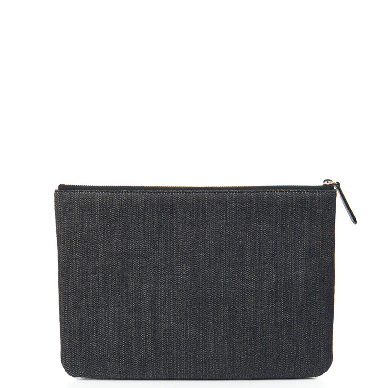 Picture of Chanel Clutch Pouch in Navy, Fabric