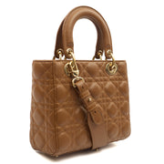 Picture of Christian Dior Cross Body Lady Dior Small in Brown, invalid