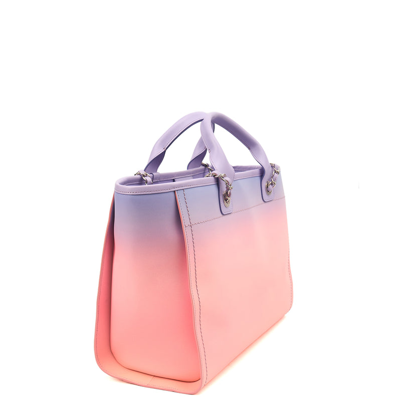 Picture of Chanel Tote Deauville Tote in Multi, Calfskin Leather