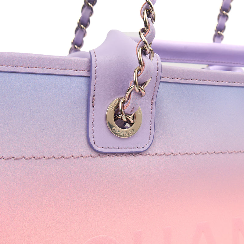 Picture of Chanel Tote Deauville Tote in Multi, Calfskin Leather