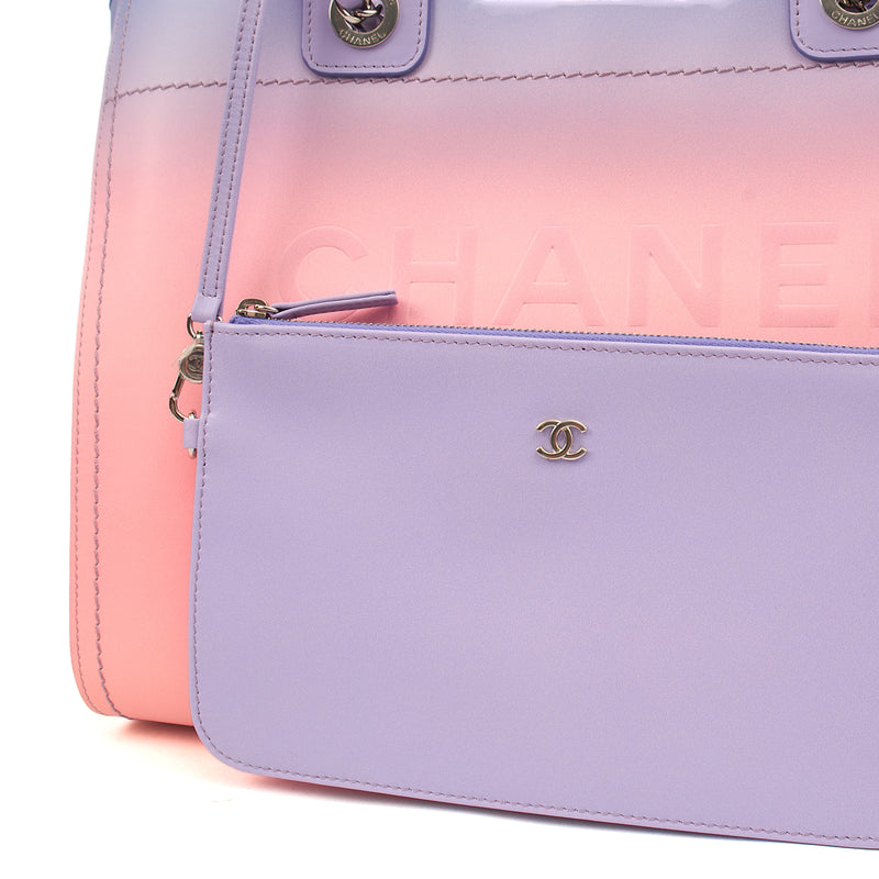 Picture of Chanel Tote Deauville Tote in Multi, Calfskin Leather