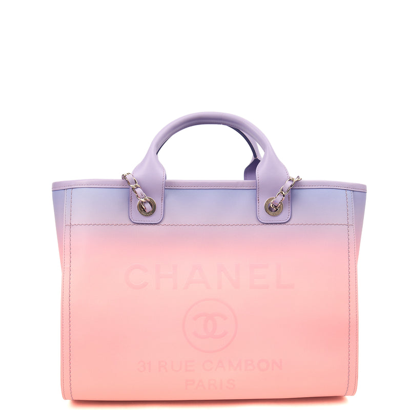 Picture of Chanel Tote Deauville Tote in Multi, Calfskin Leather