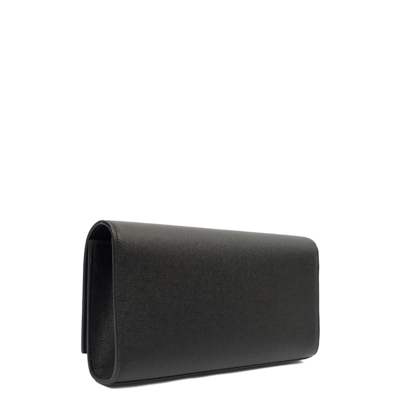 Picture of Saint Laurent Clutch Kate Clutch in Black, Calfskin Leather
