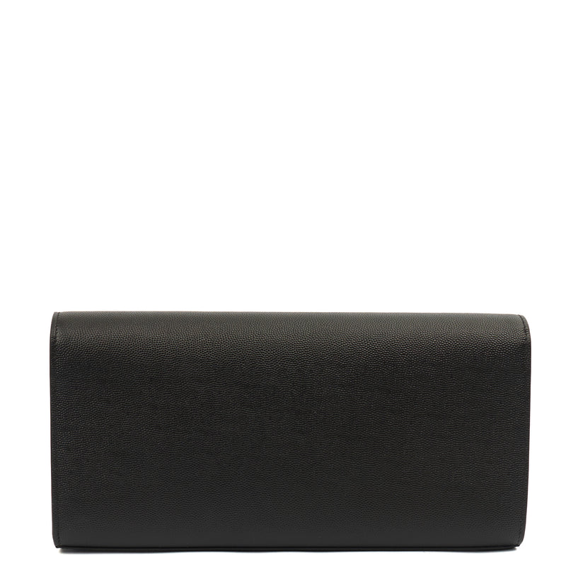 Picture of Saint Laurent Clutch Kate Clutch in Black, Calfskin Leather