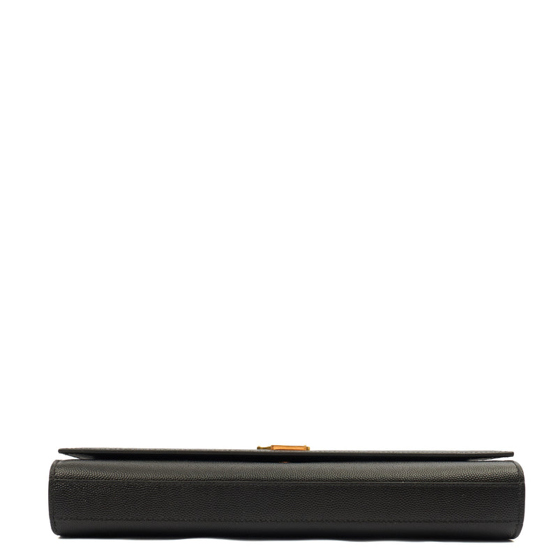 Picture of Saint Laurent Clutch Kate Clutch in Black, Calfskin Leather