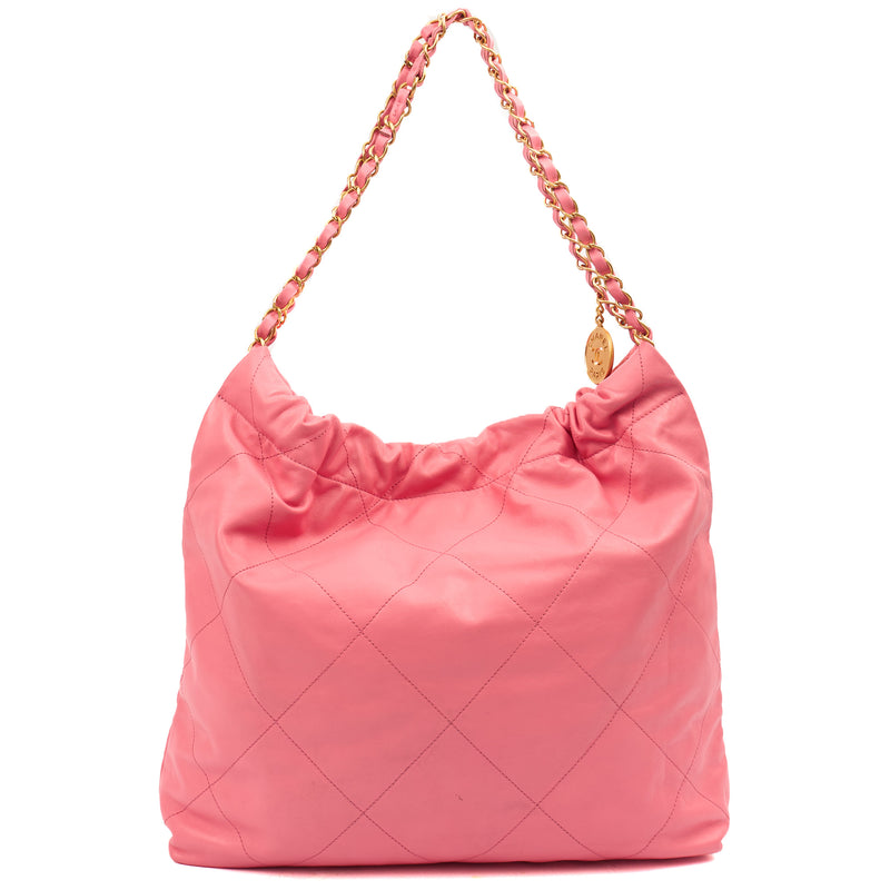 Picture of Chanel Tote Chanel 22 in Pink, Calfskin Leather