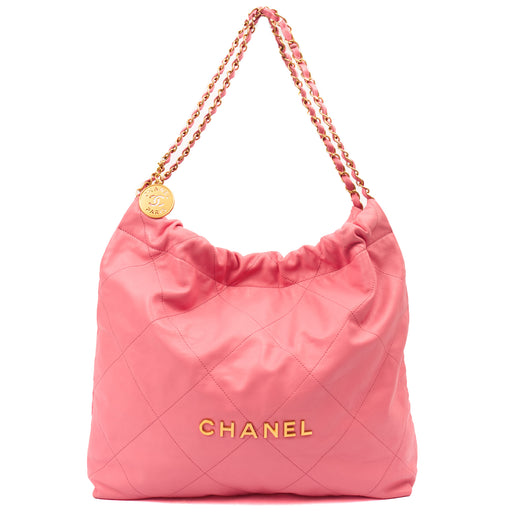 Picture of Chanel Tote Chanel 22 in Pink, Calfskin Leather