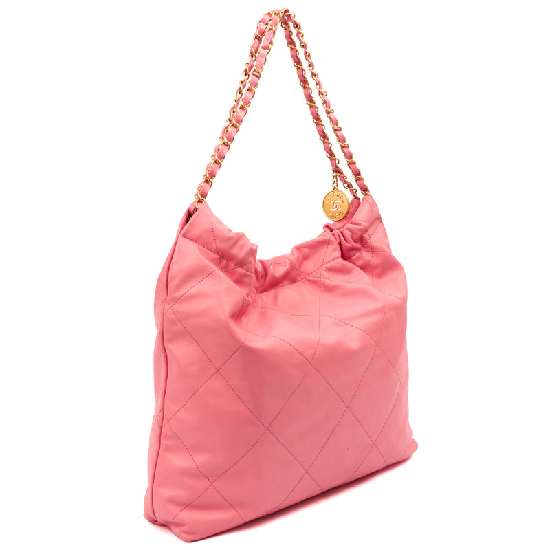 Picture of Chanel Tote Chanel 22 in Pink, Calfskin Leather
