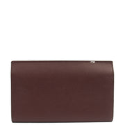 Picture of Mulberry Wallet Amberley Clutch in Oxblood, Calfskin Leather