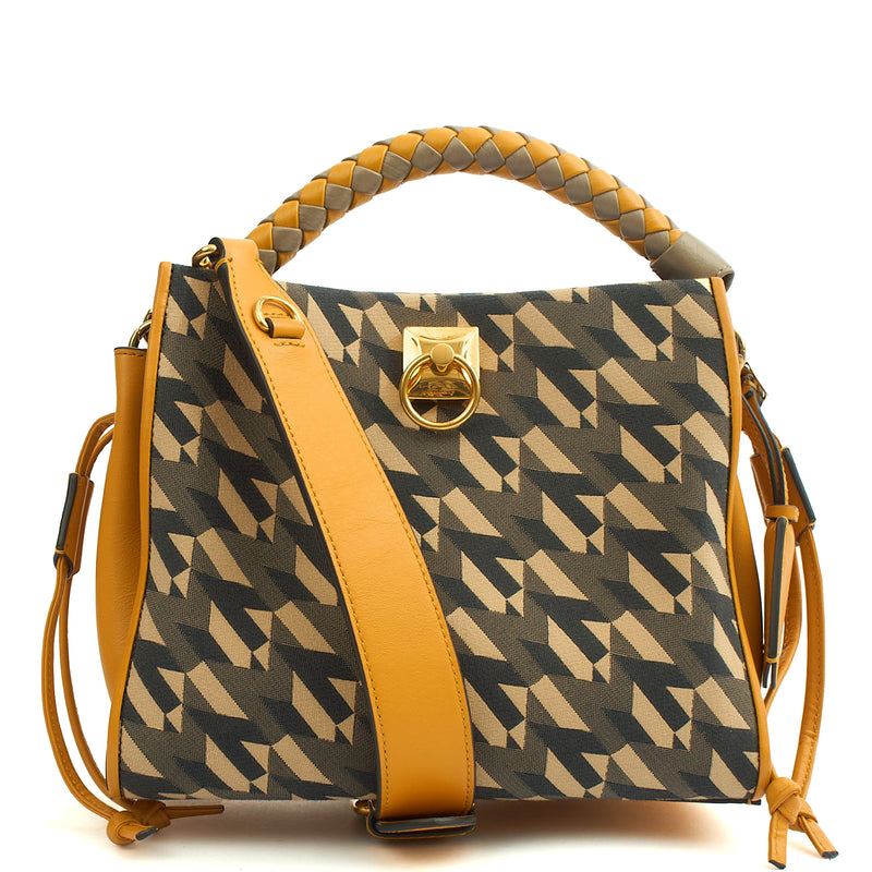 Picture of Mulberry Mini Bag Iris - Small in Yellow, Leather