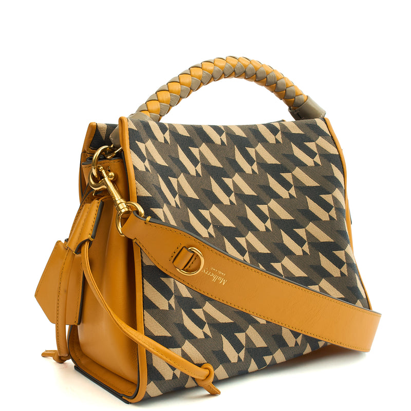 Picture of Mulberry Mini Bag Iris - Small in Yellow, Leather
