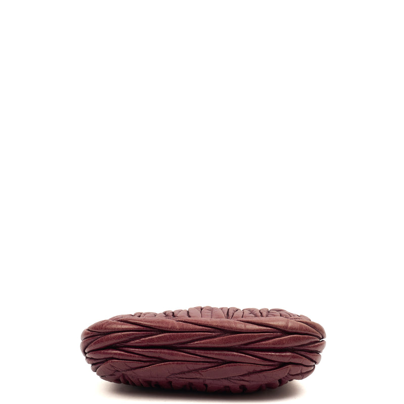 Picture of Miu Miu Shoulder Bag Coffer Shoulder Bag  in Purple, Leather