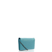 Picture of Bottega Veneta Cross Body Intrecciato Crossbody in Blue, Intrecciato Nappa