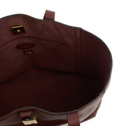 Picture of Mulberry Tote Tessie Tote in Oxblood, Leather