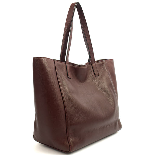 Picture of Mulberry Tote Tessie Tote in Oxblood, Leather