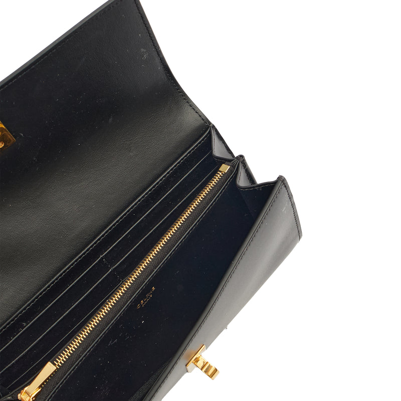 Picture of Celine Purse Wallet in Black, Box Calfskin