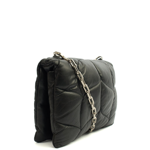 Picture of Mulberry Cross Body Little Softie in Black, Calfskin Leather