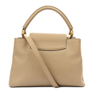 Picture of Louis Vuitton Top Handle Capucines MM in Galet, Taurillon Leather
