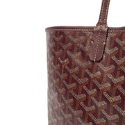 Picture of Goyard Tote Saint Louis PM in Red, Leather