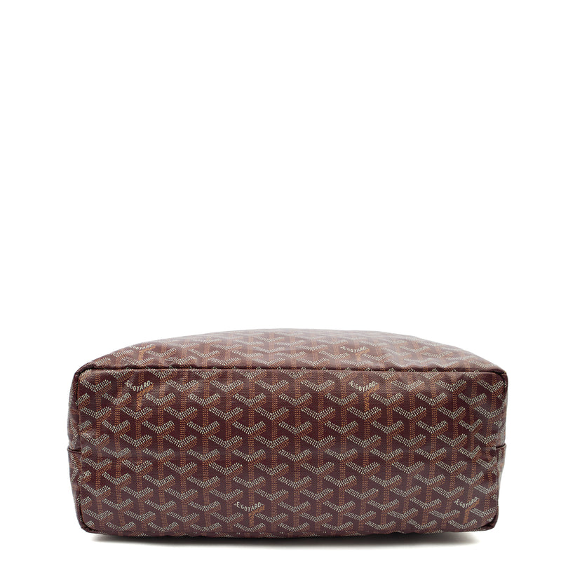 Picture of Goyard Tote Saint Louis PM in Red, Leather