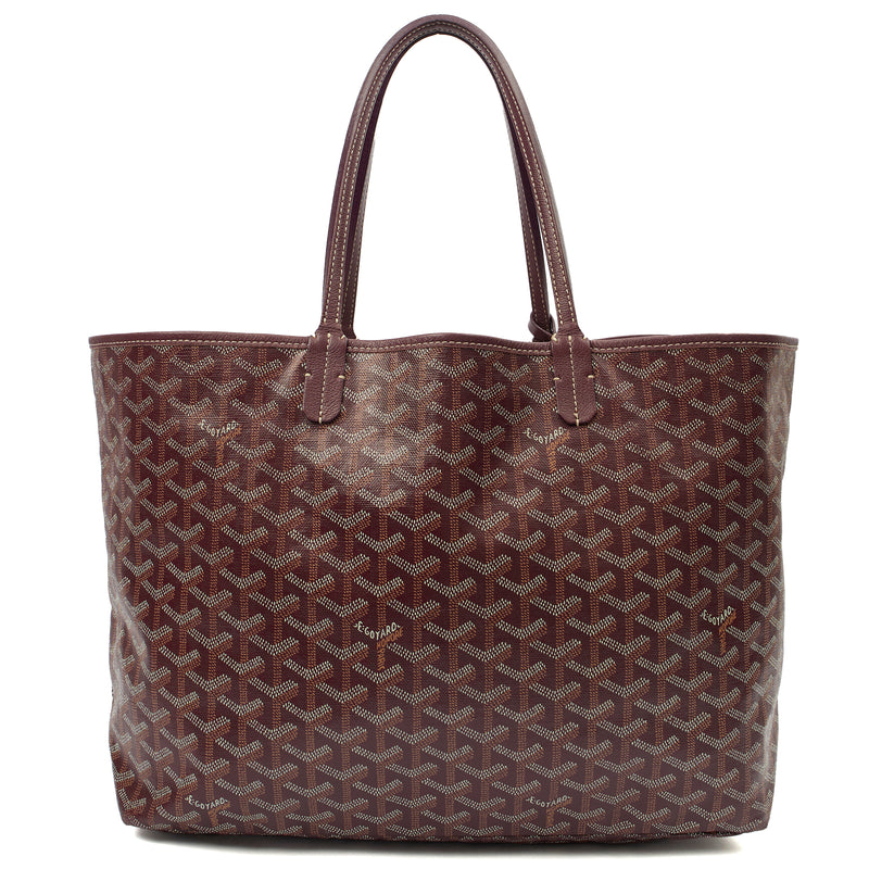 Picture of Goyard Tote Saint Louis PM in Red, Leather