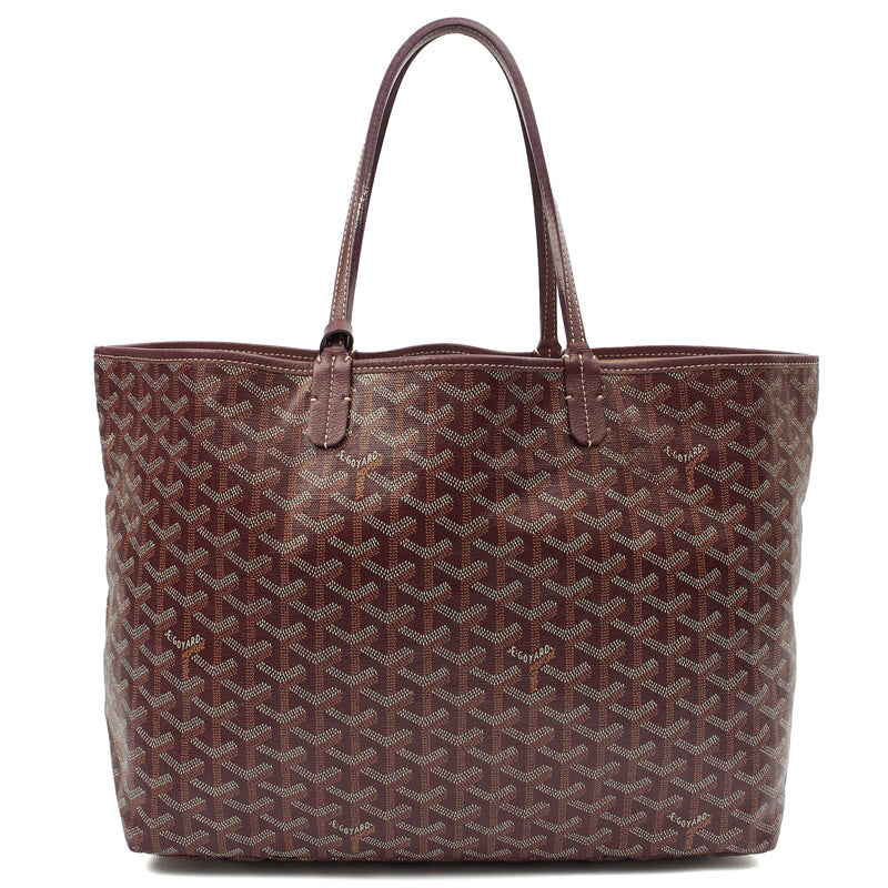 Picture of Goyard Tote Saint Louis PM in Red, Leather