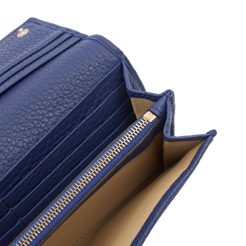 Picture of Mulberry Purse Wallet in Blue, Leather