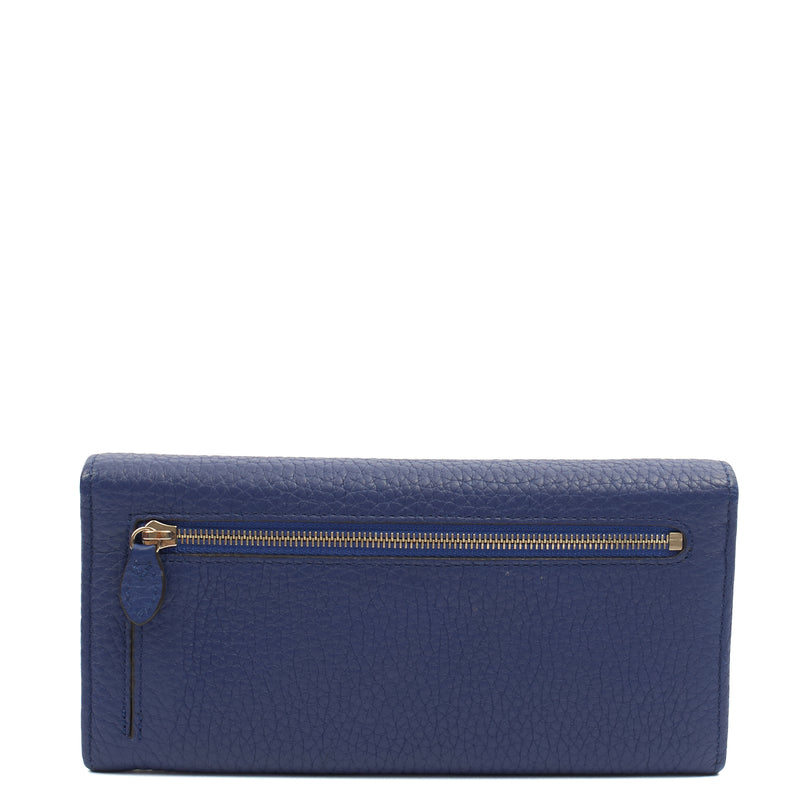 Picture of Mulberry Purse Wallet in Blue, Leather