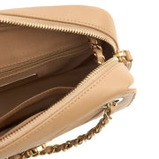 Picture of Chanel Cross Body Camera Bag in Neutral, Leather