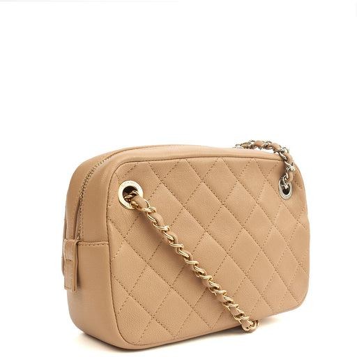 Picture of Chanel Cross Body Camera Bag in Neutral, Leather