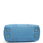 Picture of Mulberry Tote Bayswater Heritage in Blue, Calfskin Leather