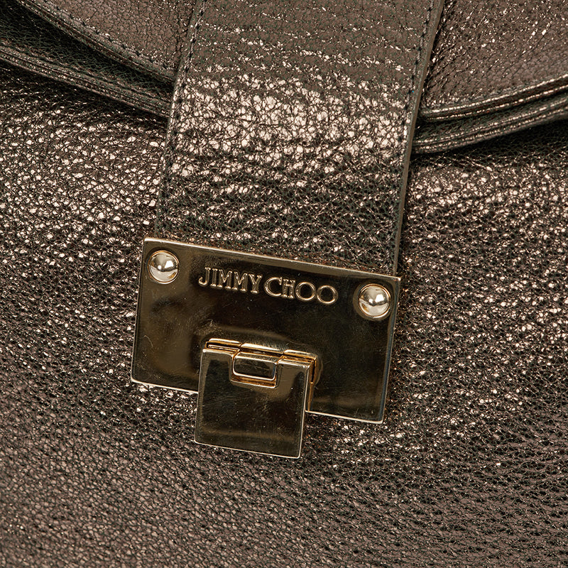 Picture of Jimmy Choo Cross Body Shoulder Bag in Metallic, Leather