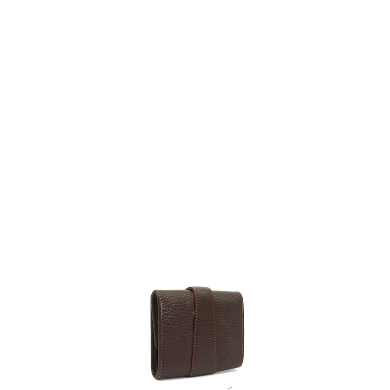 Picture of Loewe Wallet Wallet in Brown, Leather