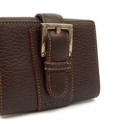 Picture of Loewe Wallet Wallet in Brown, Leather