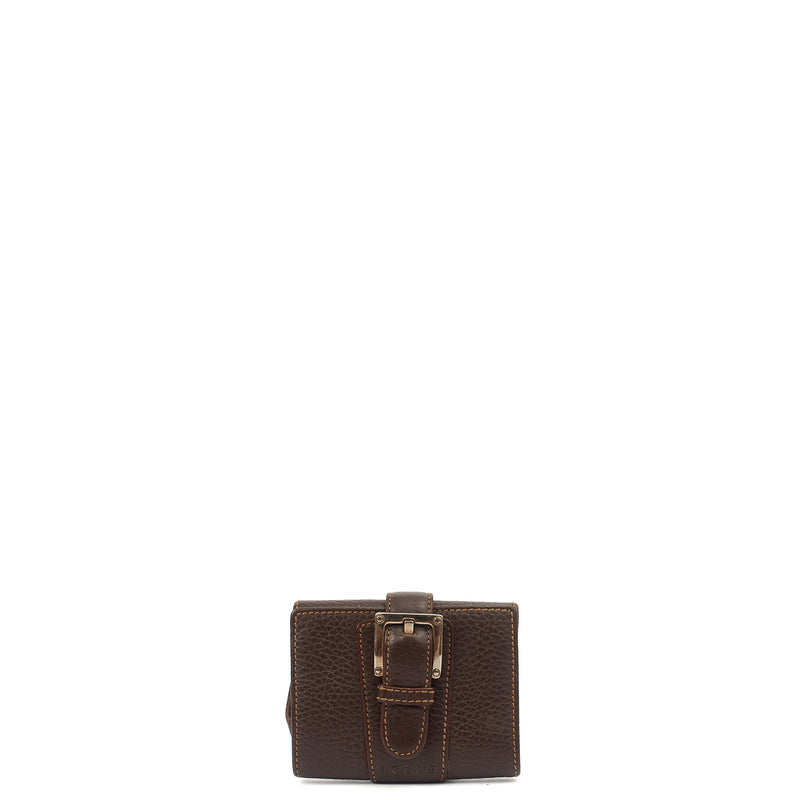 Picture of Loewe Wallet Wallet in Brown, Leather