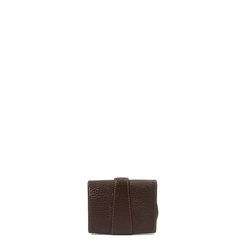 Picture of Loewe Wallet Wallet in Brown, Leather