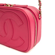 Picture of Chanel Cross Body Camera Bag in Pink, Lambskin Leather