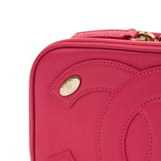 Picture of Chanel Cross Body Camera Bag in Pink, Lambskin Leather