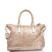 Picture of Anya Hindmarch Shoulder Bag in Metallic, Leather
