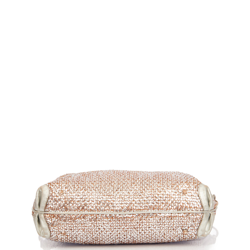 Picture of Anya Hindmarch Shoulder Bag in Metallic, Leather