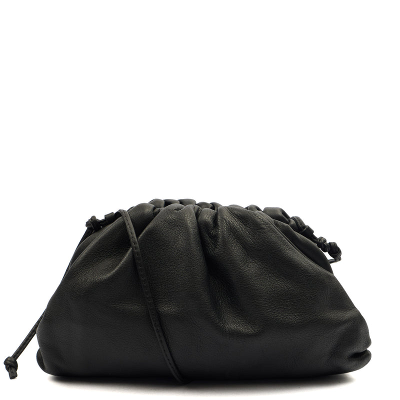 Picture of Bottega Veneta Cross Body The Pouch - Mini in Black, Leather