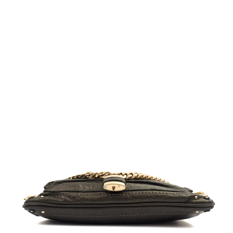 Picture of Chloe Shoulder Bag Paddington Pochette in Black, Leather