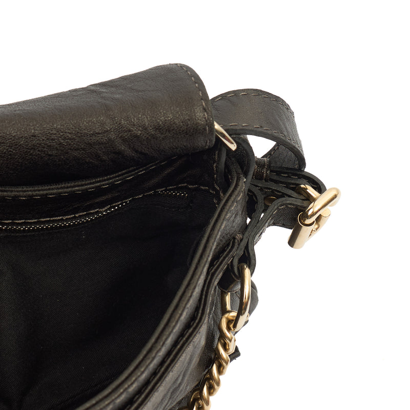 Picture of Chloe Shoulder Bag Paddington Pochette in Black, Leather