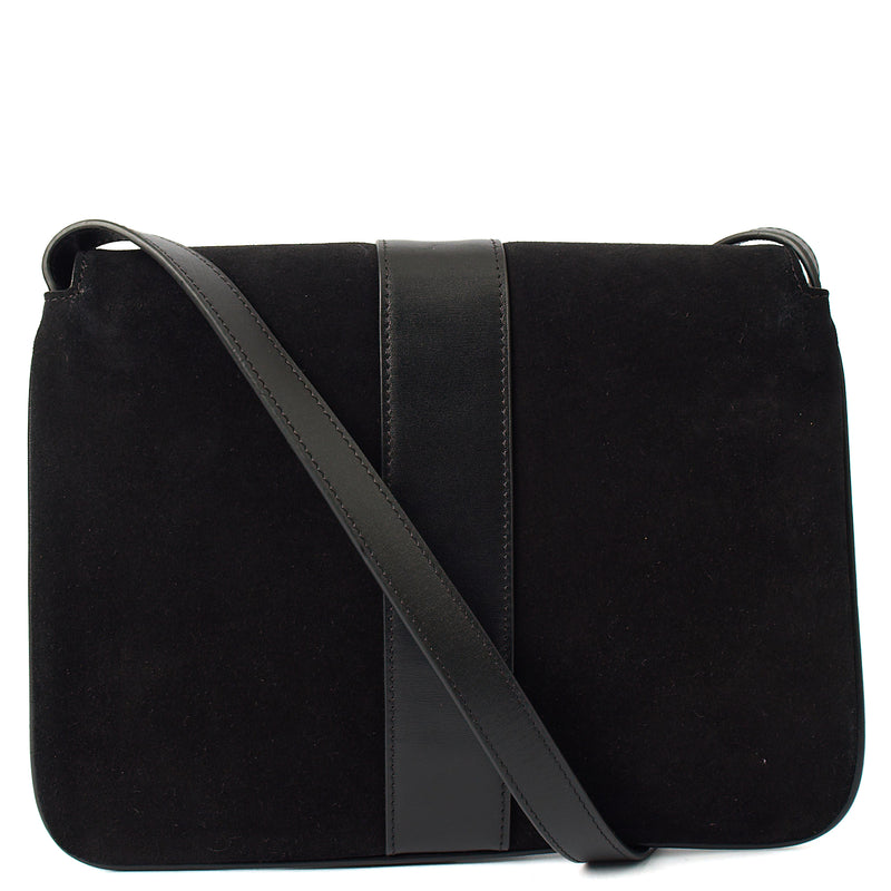 Picture of Gucci Cross Body Arli in Black, Suede