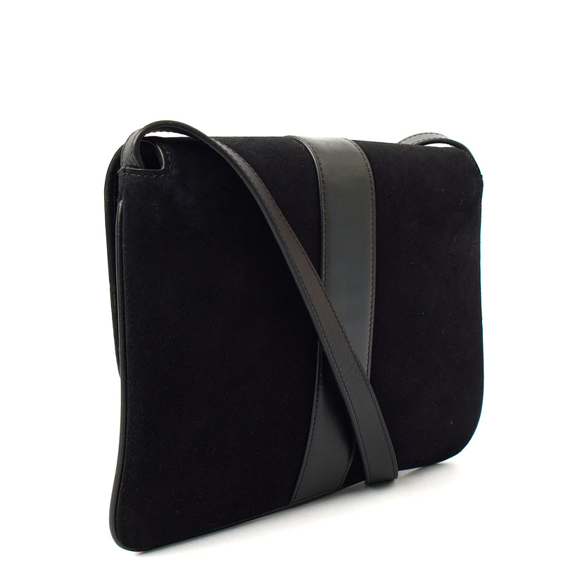 Picture of Gucci Cross Body Arli in Black, Suede